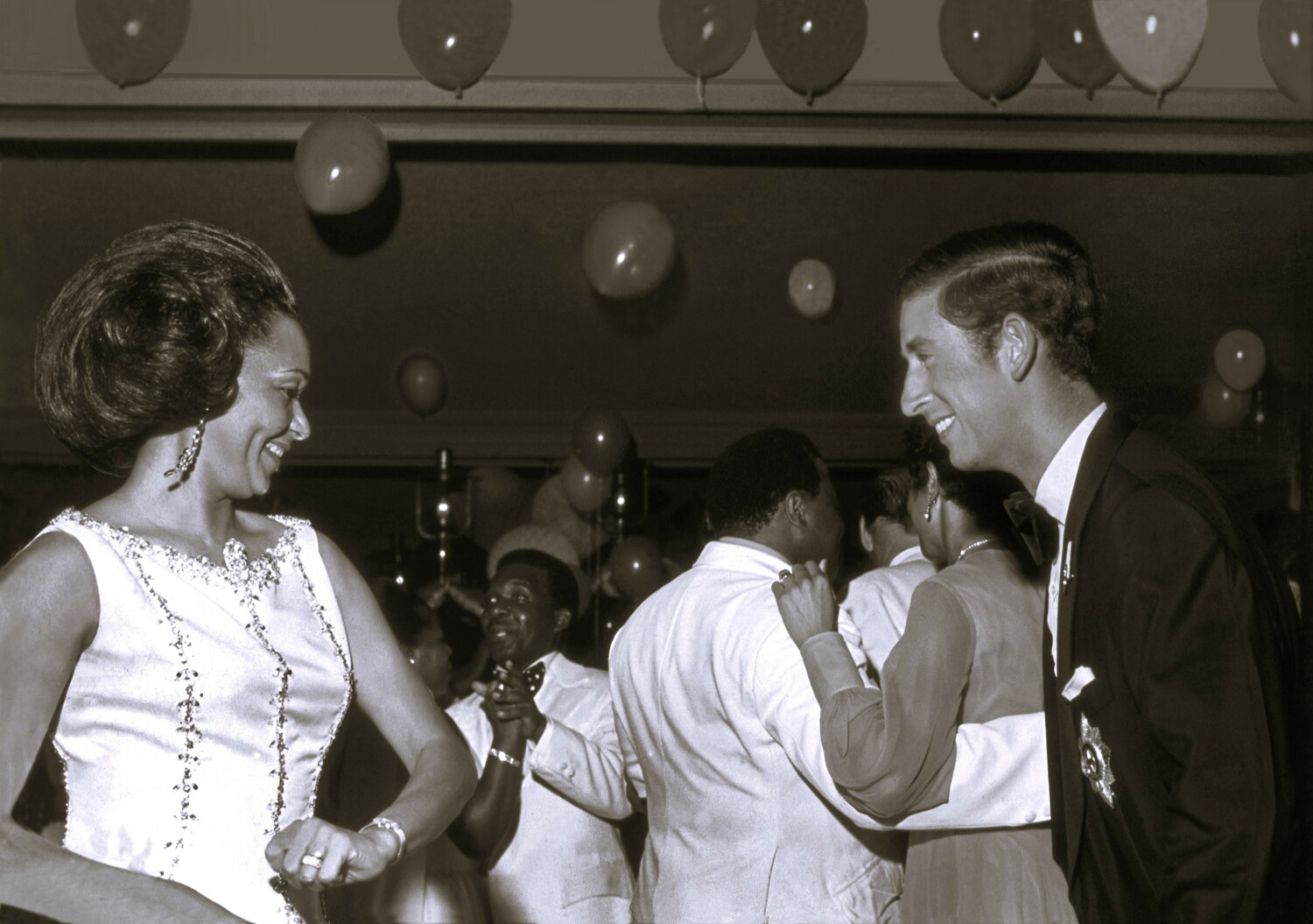 Lady Pindling and Prince Charles