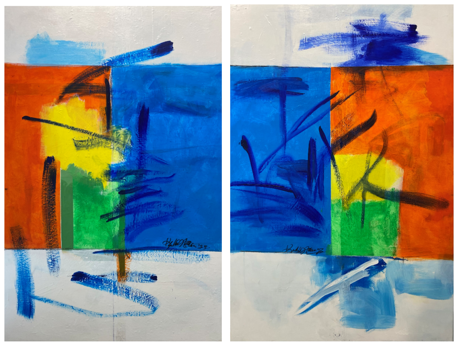 Untitled Diptych