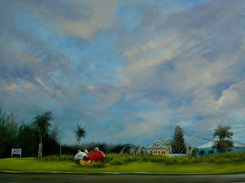 Six Leg Roundabout IN December