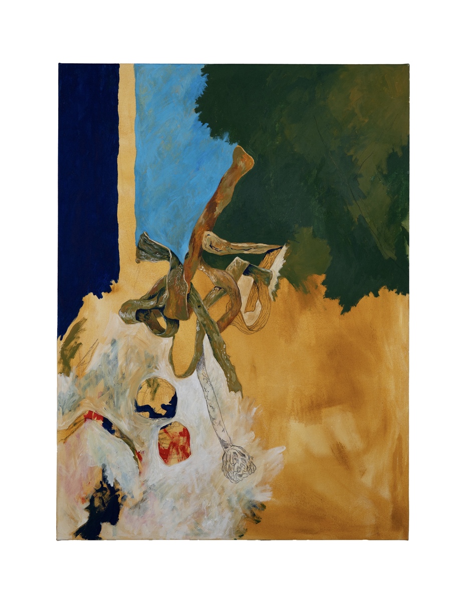 Weavings with bits of jasper and lime