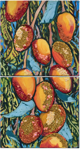 Mangos - diptych